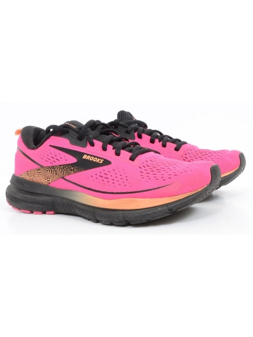 Brooks Trace 3 Pink Running Shoe - Women's 8 Sneakers Comfort Walking